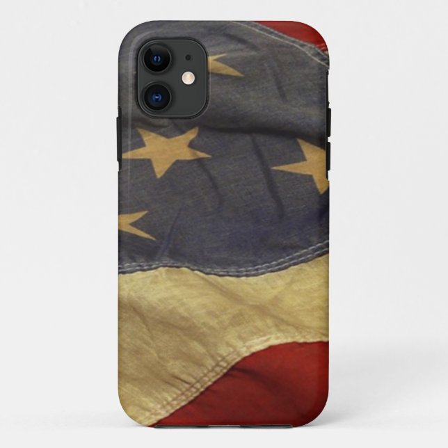 Capa Para iPhone 11 Bandeira Americana Incomodada (Verso)