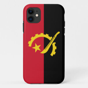 Capa Para iPhone 11 Bandeira Angolana Patriótica