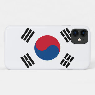 Capa Para iPhone 11 Bandeira da Coreia do Sul