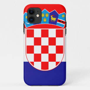 Capa Para iPhone 11 Bandeira da Croácia