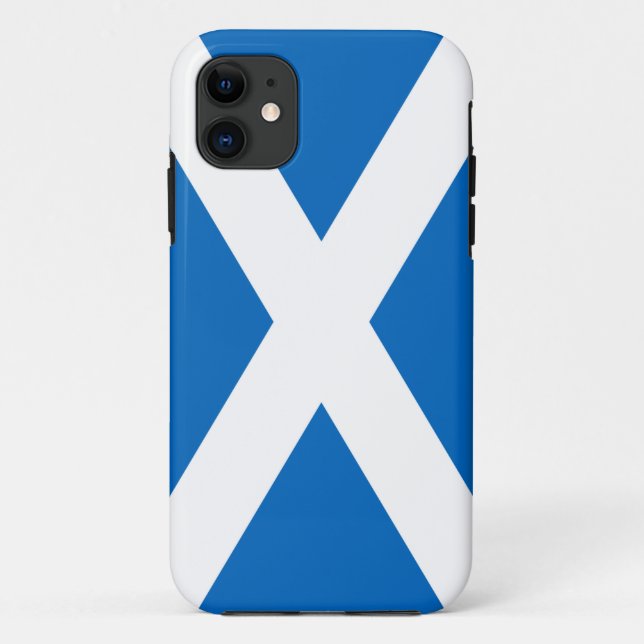 Capa Para iPhone 11 Bandeira da Escócia - Bratach na h-Alba (Verso)