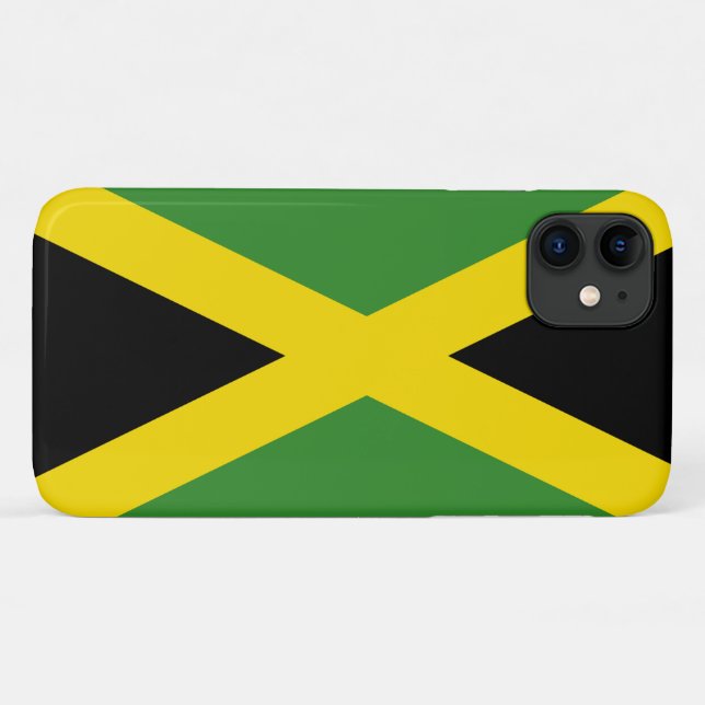 Capa Para iPhone 11 Bandeira da Jamaica (Verso (horizontal))