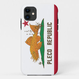 Capa Para iPhone 11 Bandeira da República do Pleco
