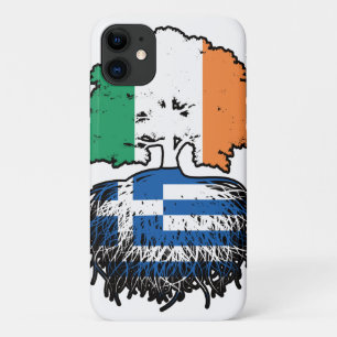 Capa Para iPhone 11 Bandeira das Raízes da Árvore da Irlanda da Irland