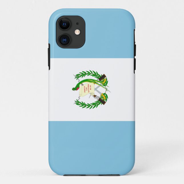 Capa Para iPhone 11 Bandeira de Guatemala (Verso)