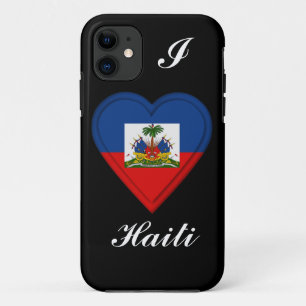 Capa Para iPhone 11 Bandeira de Haiti