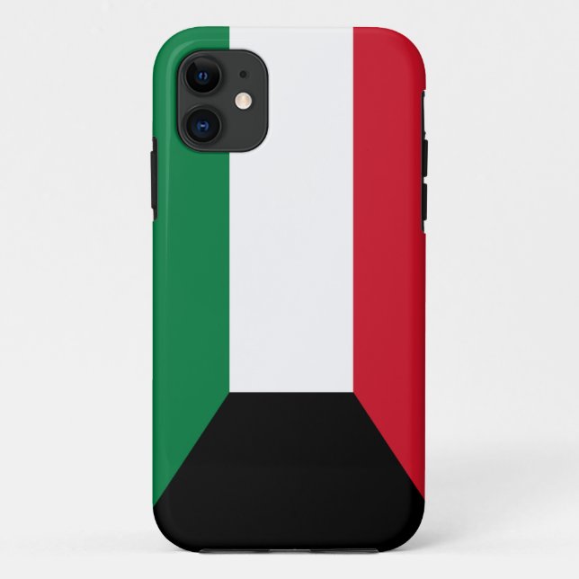 Capa Para iPhone 11 Bandeira de Kuwait (Verso)