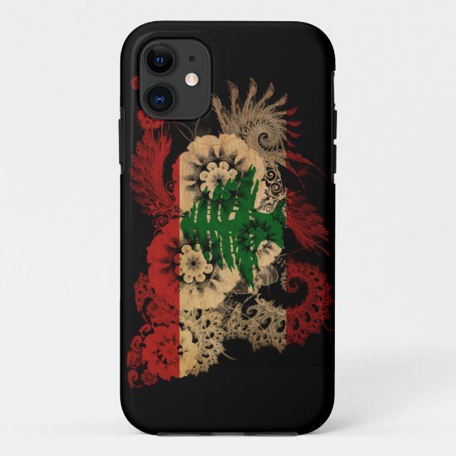 Capa Para iPhone 11 Bandeira de Líbano (Verso)