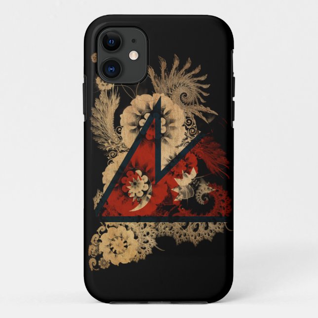 Capa Para iPhone 11 Bandeira de Nepal (Verso)