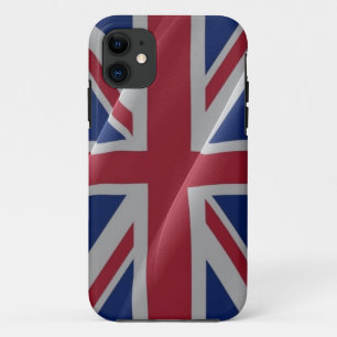 Capa Para iPhone 11 Bandeira de ondulação britânica -