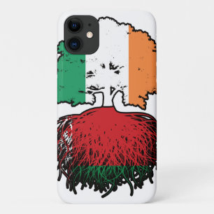Capa Para iPhone 11 Bandeira de Raízes de Árvores na Irlanda da Bielor