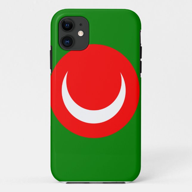 Capa Para iPhone 11 Bandeira do Curdistão (1922-1924, 1925) (Verso)