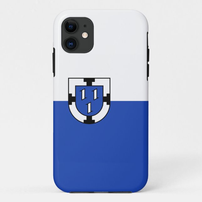 Capa Para iPhone 11 bandeira do emblema da cidade de Bottrop símbolo d (Verso)
