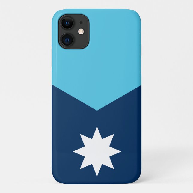 Capa Para iPhone 11 Bandeira do Minnesota (Verso)