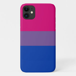 Capa Para iPhone 11 Bandeira do Orgulho Bissexual