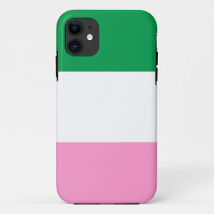 Capa Para iPhone 11 Bandeira do Tricolor da Terra Nova (Canadá)