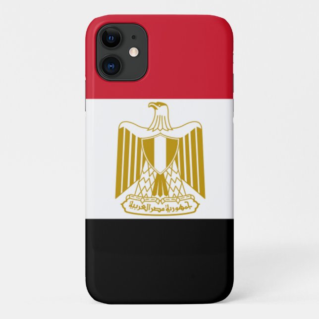 Capa Para iPhone 11 Bandeira egípcia (Verso)