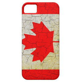 Capa Para iPhone 11 Bandeira Grunge Canada