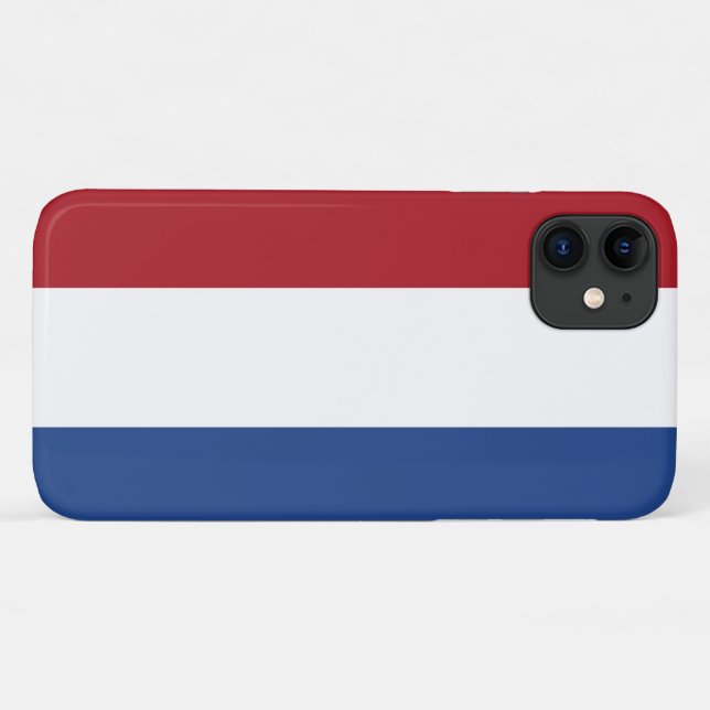 Capa Para iPhone 11 Bandeira Holandesa (Verso (horizontal))