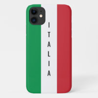 Bandeira italiana do nome personalizado italiano