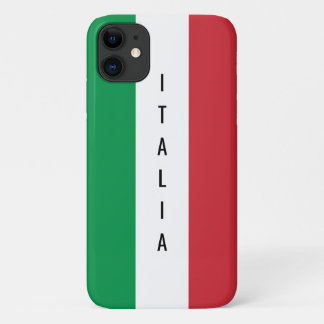 Capa Para iPhone 11 Bandeira italiana do nome personalizado italiano