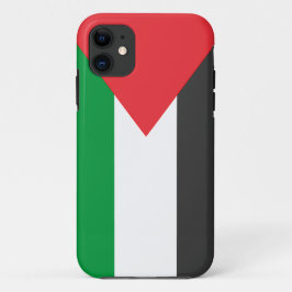 Capa Para iPhone 11 Bandeira Palestina Livre sob medida