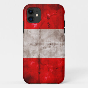 Capa Para iPhone 11 Bandeira resistida de Peru