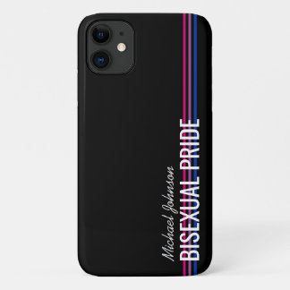 Capa Para iPhone 11 Bandeja Bissexual Personalizada - Faixa de Cor Pre
