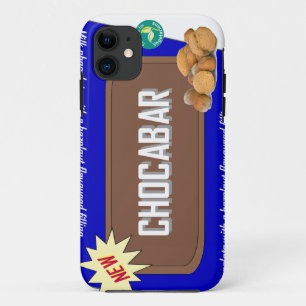 Capa Para iPhone 11 Bar de chocolate com loucos