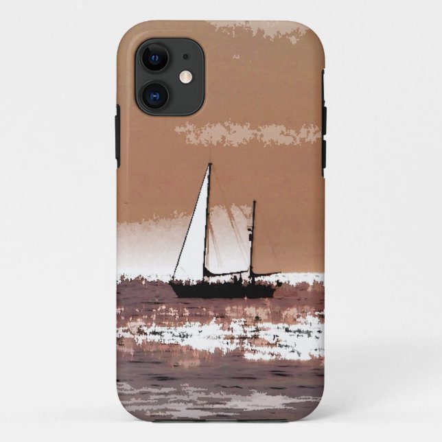 CAPA PARA iPhone 11 BARCO DE NAVEGAÇÃO (Verso)