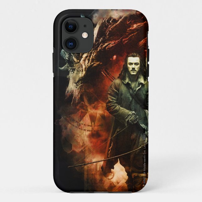 Capa Para iPhone 11 BARD BOWMAN™ & Smaug (Verso)