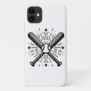 Capa Para iPhone 11 basebol vintage