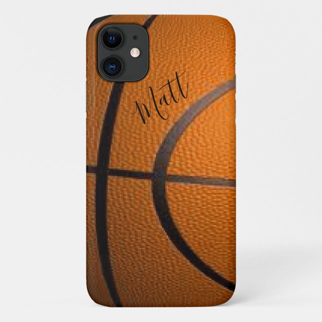 Capa Para iPhone 11 Basquete Pessoal (Verso)