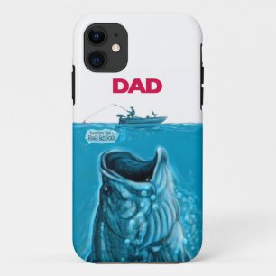 Capa Para iPhone 11 Bass Boat do pai
