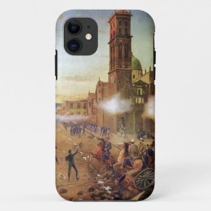 Capa Para iPhone 11 Batalha da História Mexicana de Puebla
