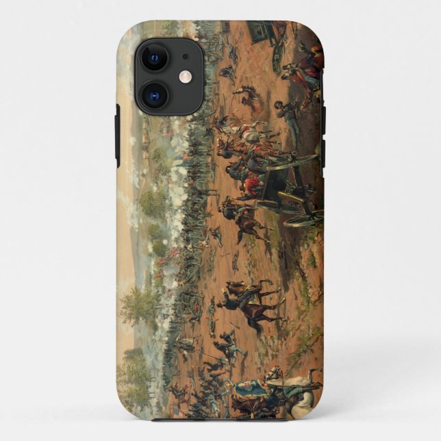 Capa Para iPhone 11 Batalha Gettysburg Hancock em Gettysbug Thulstrup (Verso)
