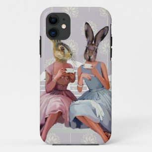 Capa Para iPhone 11 Bate-papo de coelho