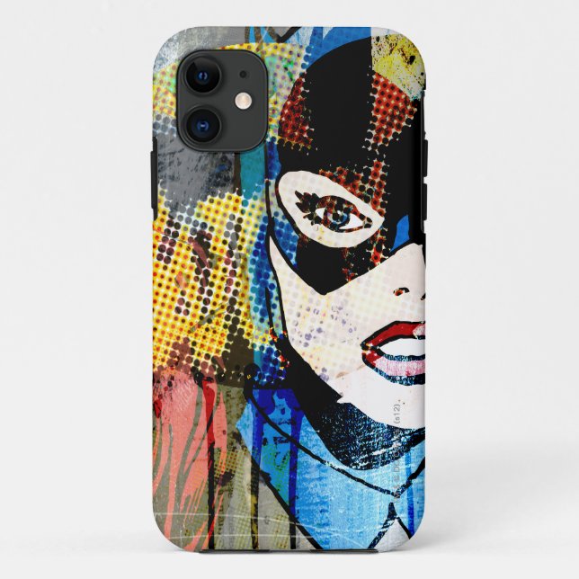 Capa Para iPhone 11 Batgirl Head (Verso)