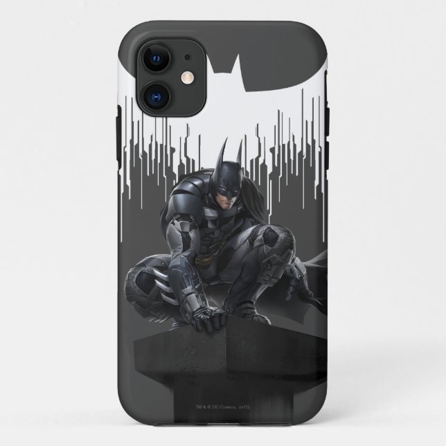 Capa Para iPhone 11 Batman Perch num Pilar (Verso)