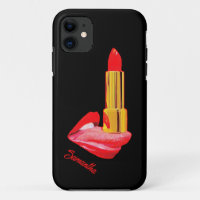 Batom Vermelho na Língua com Personalização