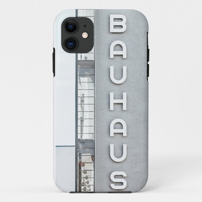 Capa Para iPhone 11 Bauhaus Dessau (Verso)