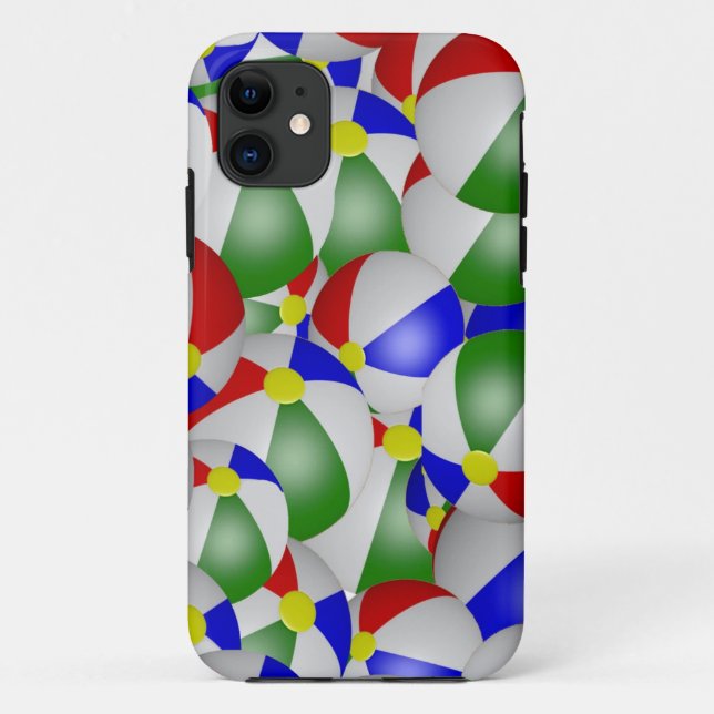 Capa Para iPhone 11 Beach Ball (Verso)