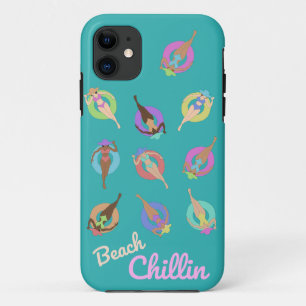 Capa Para iPhone 11 Beach Chillin Girls