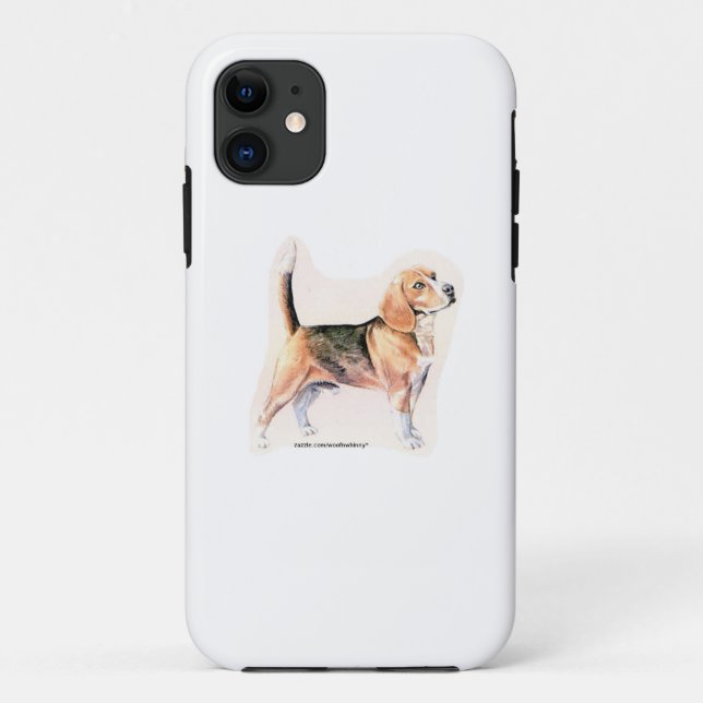 Capa Para iPhone 11 Beagle (Verso)