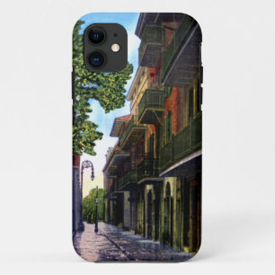 Capa Para iPhone 11 Beco dos Piratas de Nova Orleans