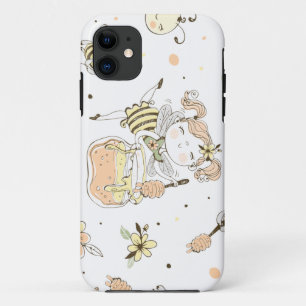 Capa Para iPhone 11 Bee Art