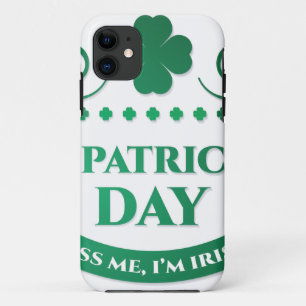 Capa Para iPhone 11 beije-me, sou irlandês