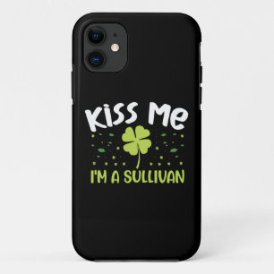 Capa Para iPhone 11 Beije-me Sou Sullivan - Sobrenome Sullivan