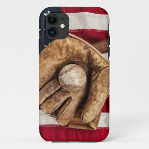 Capa Para iPhone 11 Beisebol Vintage