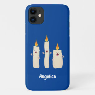 Capa Para iPhone 11 Bela canção de cantar trio de vela